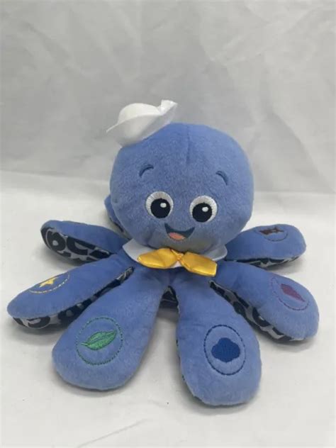 Baby Einstein Octoplush Musical Octopus Stuffed Plush 11 Blue For