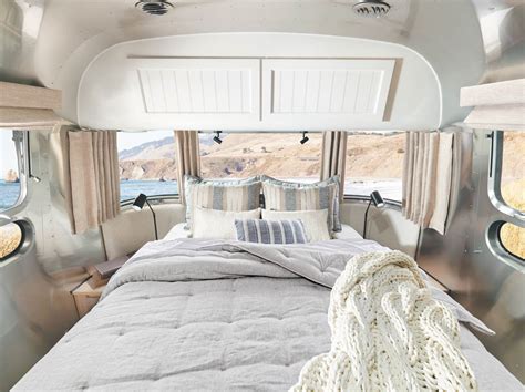 Airstream And Pottery Barn Team Up For A Very Special Travel Trailer