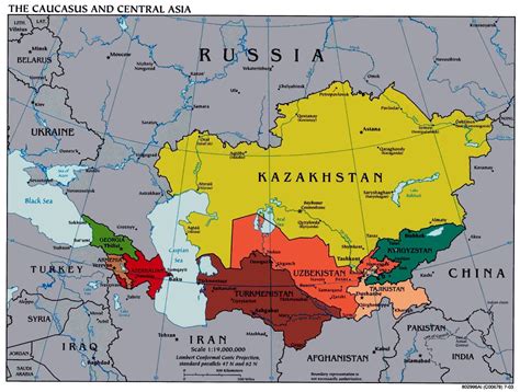Central Asian Maps