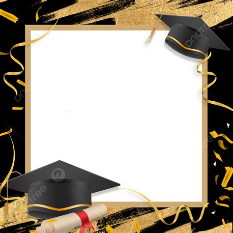 Graduation Season Png Image 2022 Graduation Season Brush Border 2022