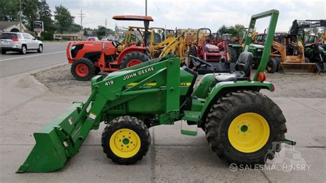 John Deere 790 Year 2004 Price 12 663 Eur Ex Demo Tractor Loader For