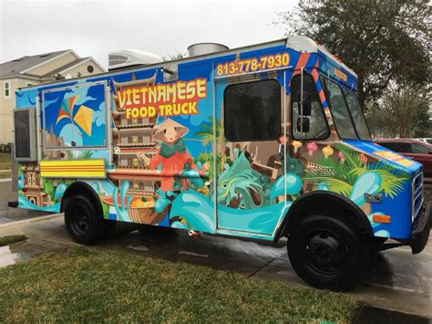 Perfect for hot summer days or whenever this ice cream truck is a great place for ice cream with your friends and family. Vietnamese Food Truck - Tampa - Roaming Hunger