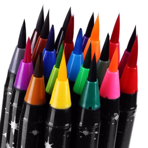 Watercolor Brush Pens Drawing Painting Sketching Marker Pen Kits