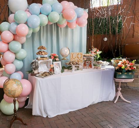 How To Set Up A Dessert Table Part Iii Backdrops And Balloon Garlands