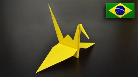 Origami Tsuru Instruções Em Português Br Diagramas De Origami
