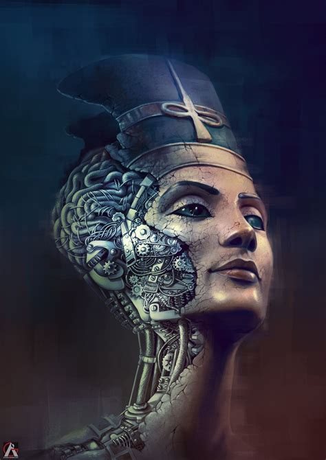 Queen Nefertiti By Atanu Ghosh Submitted By Lol33ta To Rimaginaryhistory