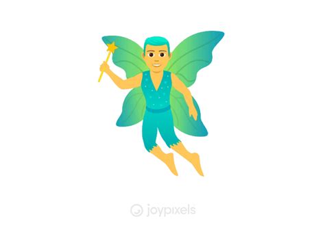 The Joypixels Man Fairy Emoji Animation By Joypixels On Dribbble