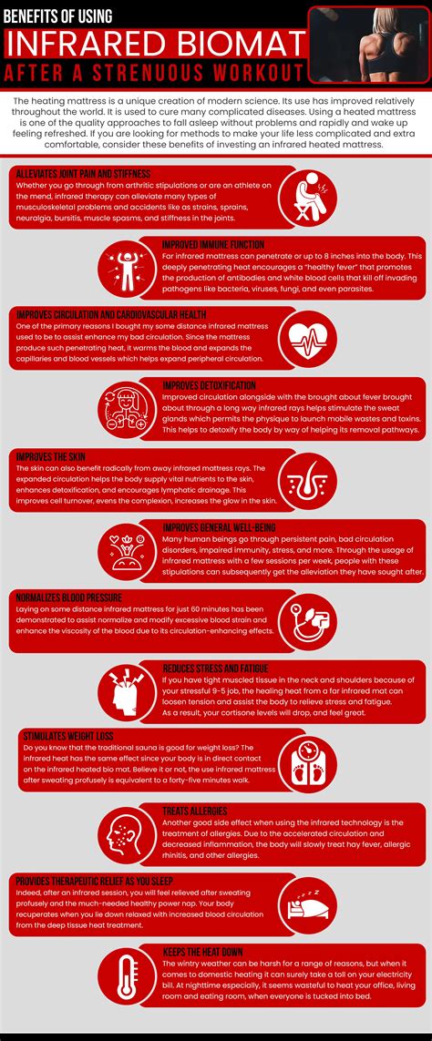 Benefits of Using Infrared Biomat After A Strenuous Workout - Infrared
