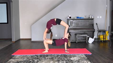 Person Acro Stunts Acro Yoga Poses Two Person Yoga Poses Images And