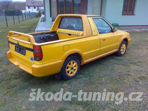 Fun převezen ze spací garáže do pracovní. Zadní nárazník Škoda Felicia Fun - Tuning Kabát