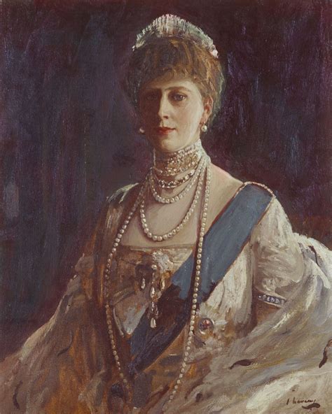 Sir John Lavery 1856 1941 Queen Mary 1867 1953 Queen Mary