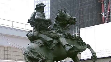 Horse Soldier Memorial Unveiled At Ground Zero Latest News Videos