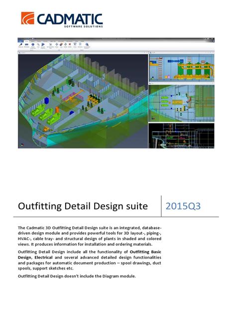 Cadmatic Outfitting Detail Design Suite Pdf Duct Flow