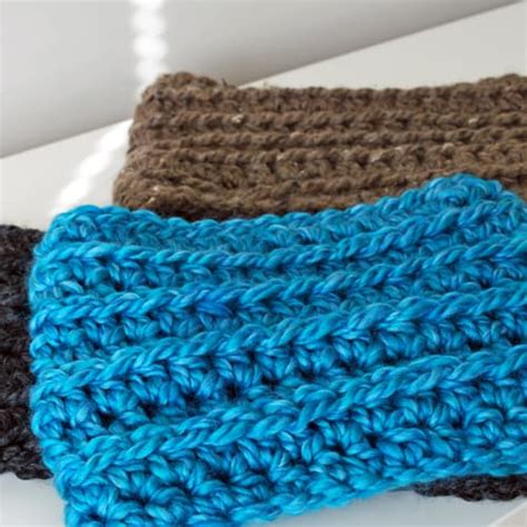 11 free crochet dishcloth patterns Easy Crochet Kids Cowl | Skip To My Lou
