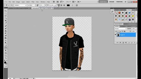 How To Edit An Imvu Avatar For Profile Pic With Photoshop