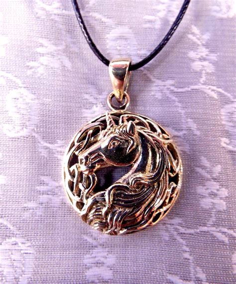 Bronze Unicorn Pendant