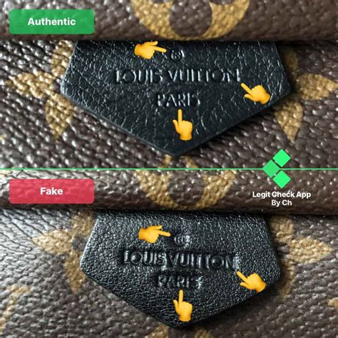That number is often missing on a fake check or is fake itself. How To Spot Real Vs Fake Louis Vuitton Palm Springs ...
