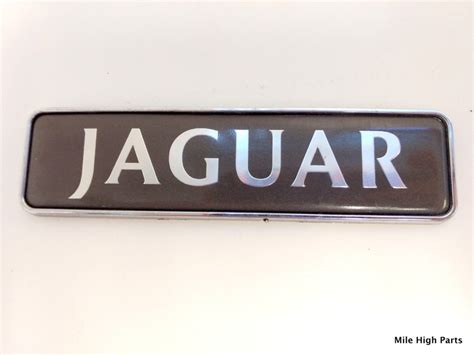 98 – 03 Jaguar Emblem Gray Rear Trunk OEM – Quality OEM Used Auto Parts
