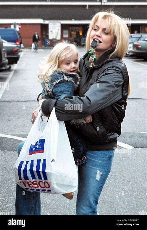 Danniella Westbrook And Daughter Jodie B Pictured Shopping Near Her