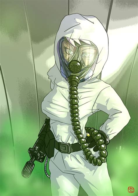 Pin By Chris Larman On Pic Tips Anime Gas Mask Gas Mask Girl Gas Mask
