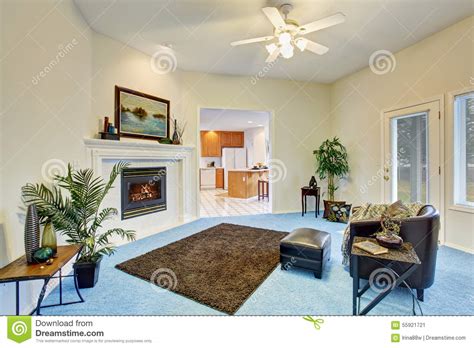 Blue Carpet Living Room Decorating Ideas House Decor Interior