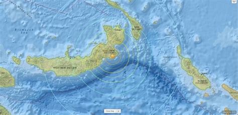 Papua New Guinea Earthquake Massive Quake Of 80 Magnitude Strikes