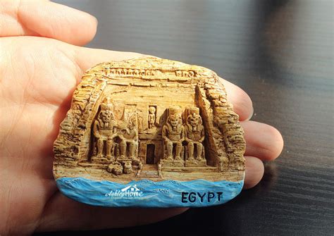 Egypt Aswan Abu Simbel Temple Tourist Travel Souvenir 3d Resin