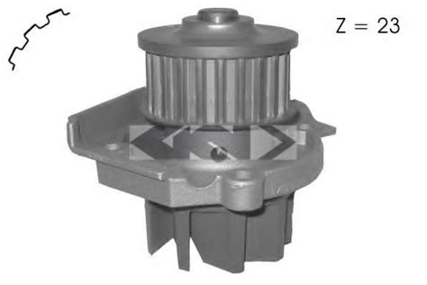 1535462fiat 1535462 Water Pump For Abarthalfa Romeofiatfordlancia