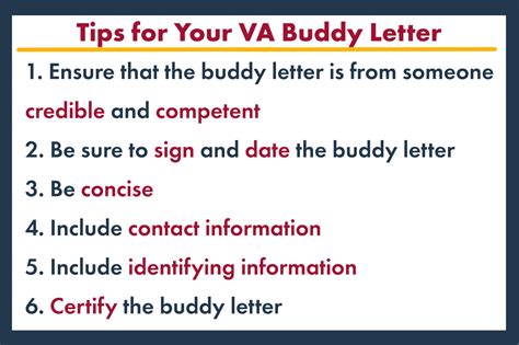 Sample Buddy Letter For Va Disability Claim