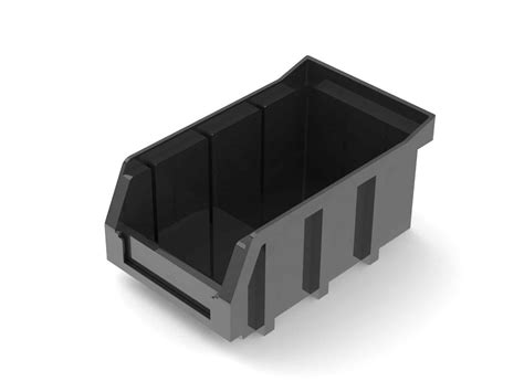 Small Stackable Bin, Black - Ranger Design