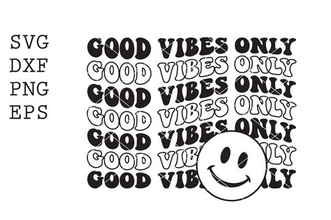 Good Vibes Only Svg By Spoonyprint Thehungryjpeg