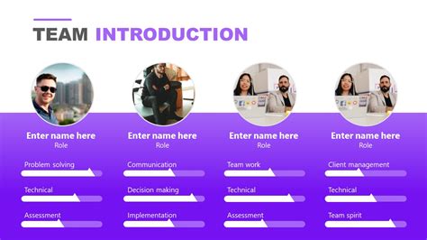 Team Introduction Template For Powerpoint Slidemodel
