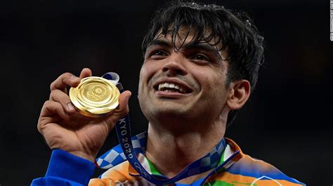 neeraj chopra s javelin victory delivers india its first olympic gold medal in track and field cnn