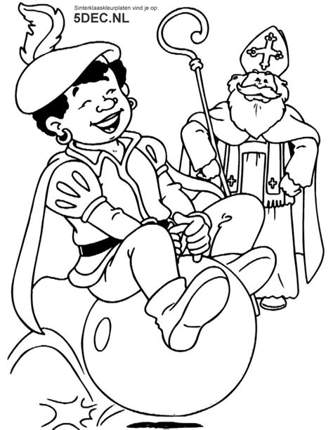 Sinterklaas knutselen Sinterklaas kleurplaten