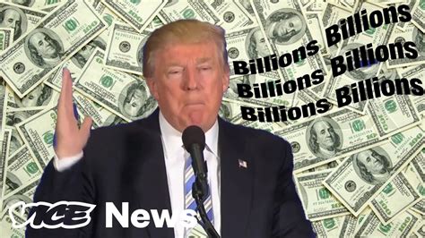 Donald Trump Says Billions And Billions And Billions Youtube