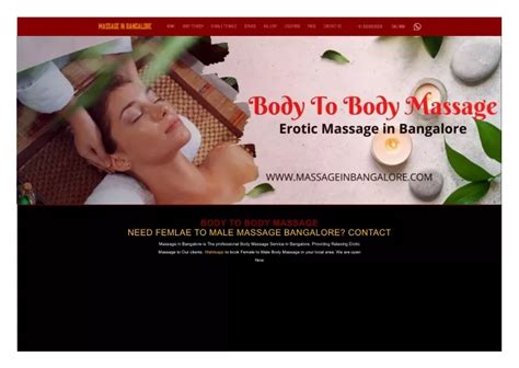 Ppt Female To Male Body To Body Massage Massage In Bangalore Powerpoint Presentation Id12115188