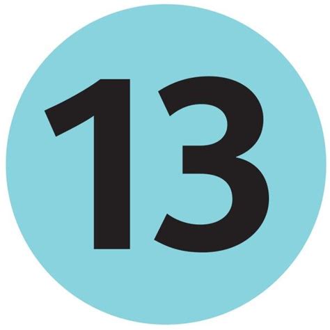Number 13 Cliparts Free Download On Clipartmag