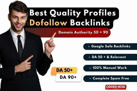 Create Top Quality 100 Profile Backlinks