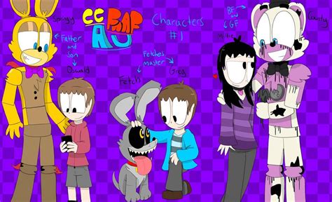 Cc Fnaf Au Characters This Au Is Based Off The Fazbear Frights Books