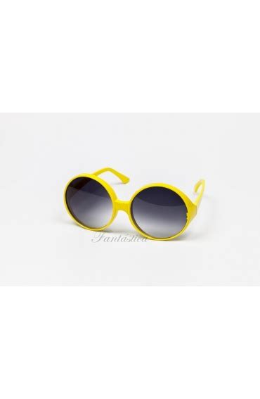 Gafas De Sol Moda Fashion Redondas Amarillas