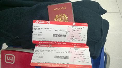 Facility of online payment with credit card. Review of Air Asia X flight from Adelaide to Kuala Lumpur ...
