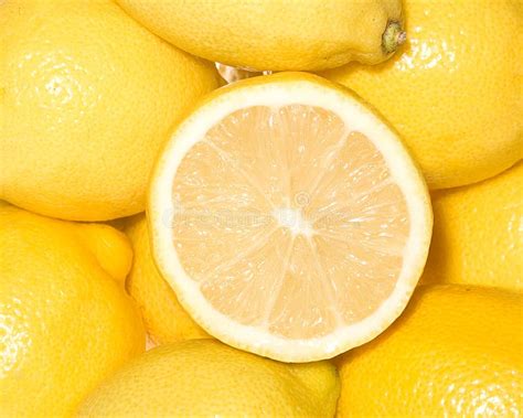 Fresh Lemons Stock Image Image Of Fruit White Breakfast 9879263