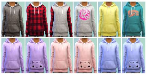 My Sims 4 Blog Hoodies For Boys And Girls By Daniparadise