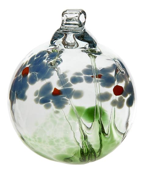 Check out our blown glass flowers selection for the very best in unique or custom, handmade pieces from our glass sculptures & figurines shops. 2'' Sympathy Blossom Ball Glass Ornament | Hand blown ...