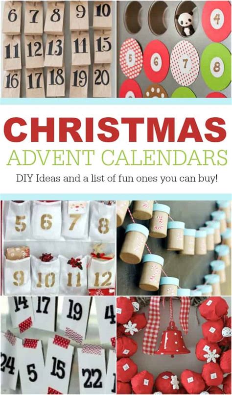 Christmas Advent Calendar Diy Ideas To Countdown To Christmas