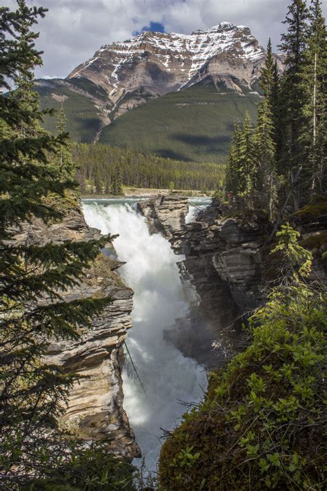 Jasper Waterfall Photography Scenic Landscape Art