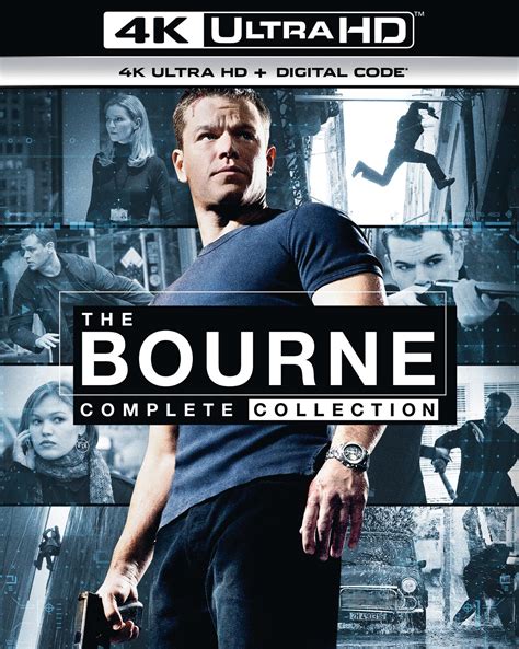 Customer Reviews The Bourne Complete Collection [includes Digital Copy] [4k Ultra Hd Blu Ray