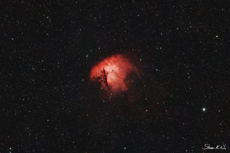 Pacman Nebula Ngc 281 Rastrophotography