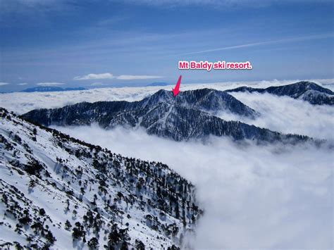 Excess Vertical Mt Baldy 10070 Ft 3070m Los Angeles