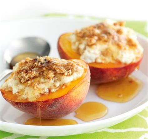 Clearly, it is totally unthinkable for us to prepare each of the diabetic breakfast recipes to verify that they are totally safe for diabetes sufferers. Baked Peaches with Ricotta - Easy Snacks